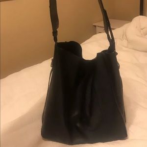 Authentic Allsaints North/South Hobo Tote